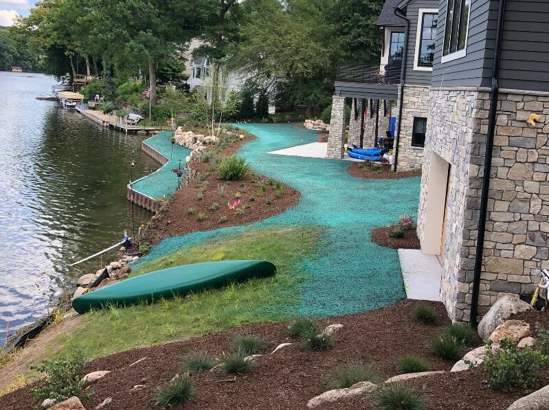 residential hydroseeding